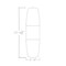 Skutchi Designs 45 in W, 166 in L, 29 in H, Engineered Wood Top, Grey HAR-ABOT-46X168-DOU-XD01 - alternate 4